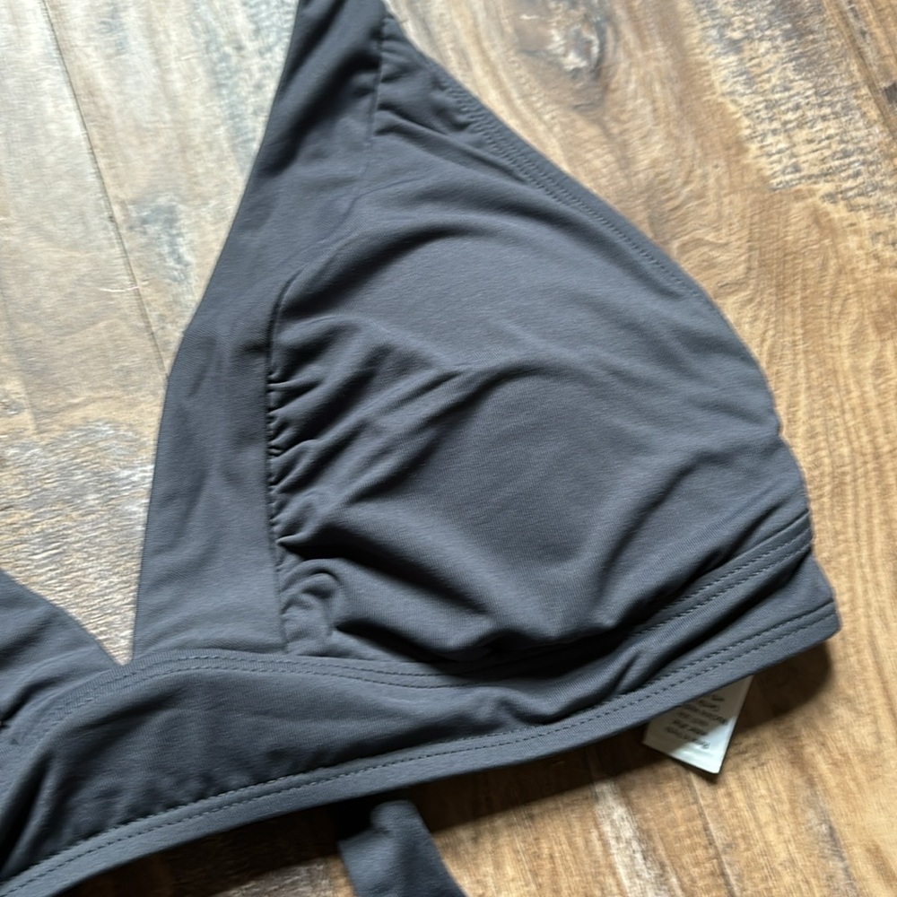 Athleta Gray Triangle Bikini Top - image 2